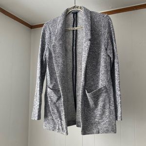 Top Shop Size 8, Black and White Knit Blazer
